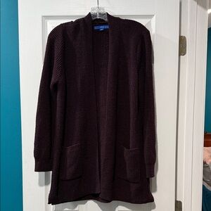 Apt. 9 Women's Cardigan Sweater - Deep Purple